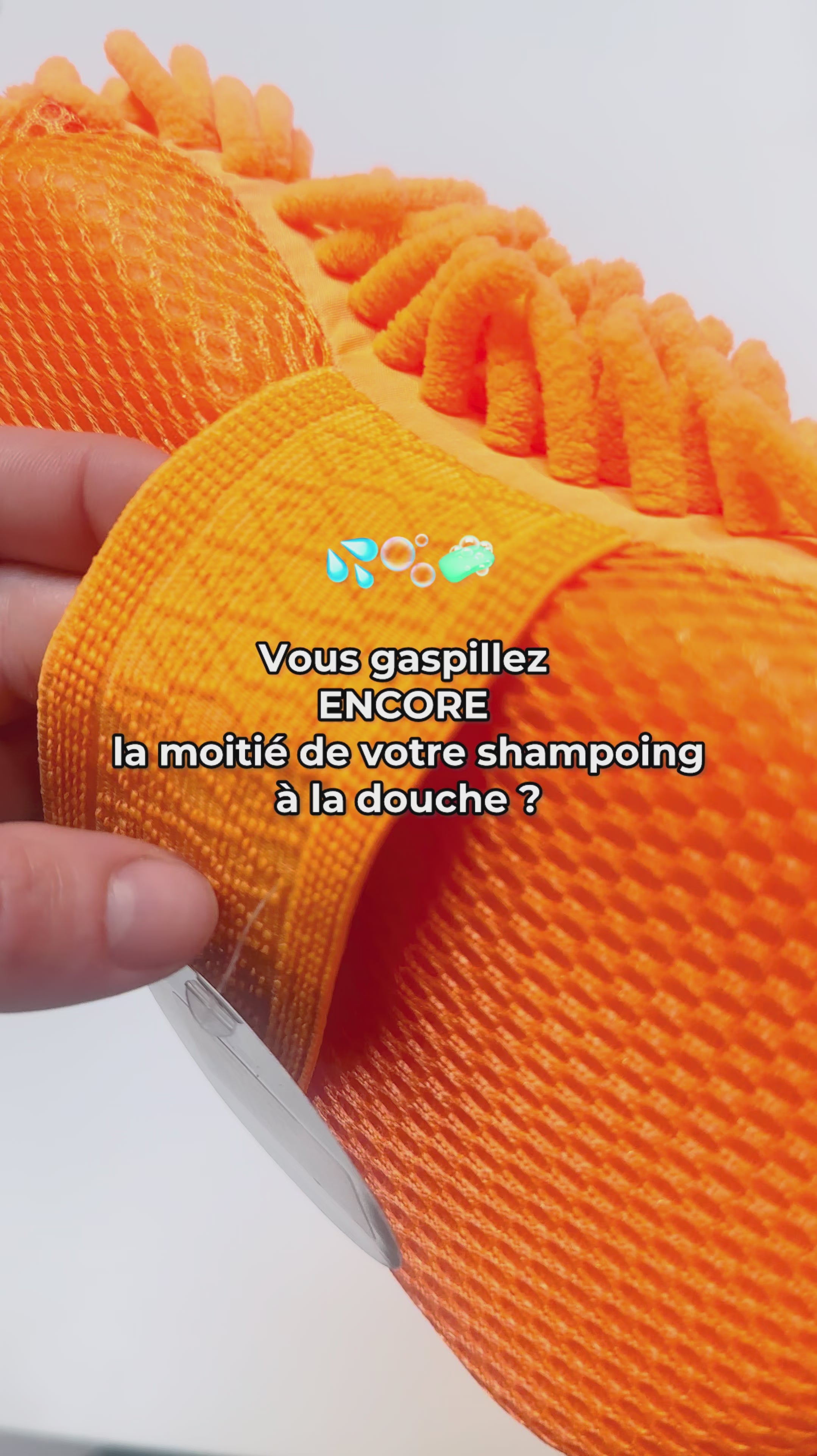 Load video: Mesh sponge and microfibre