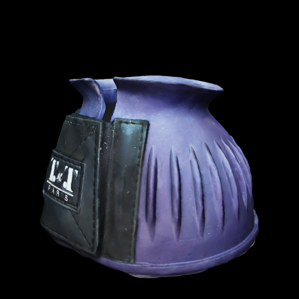 TdeT - Cloches velcro violet 3D